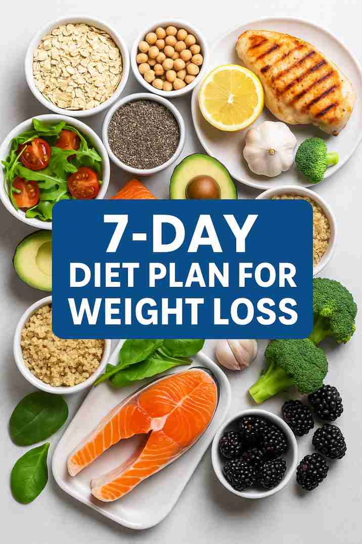 7-Day Diet Plan for Weight Loss: A Complete Guide for 2025