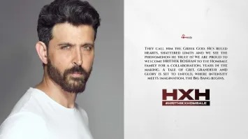 ऋतिक रोशन ने होम्बले फिल्म्स के साथ अपनी आगामी फिल्म को लेकर उत्साह व्यक्त किया!