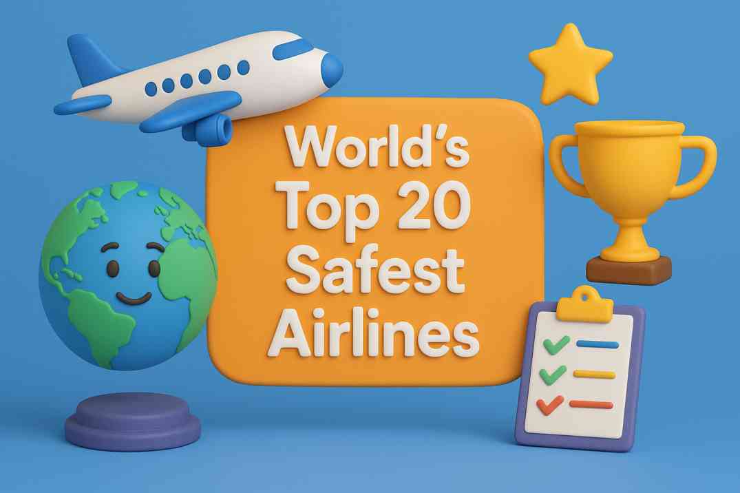 World's Top 20 Safest Airlines Named - June 2025