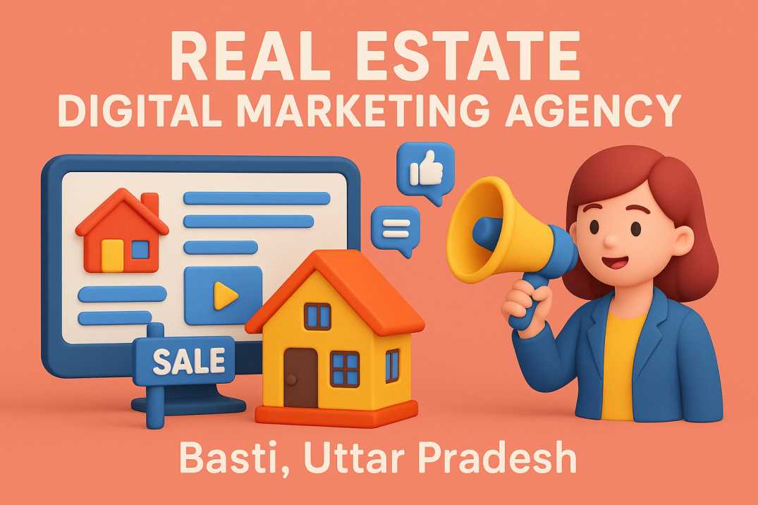 Real Estate Digital Marketing Agency Basti, Uttar Pradesh | Real Estate Marketing Agency