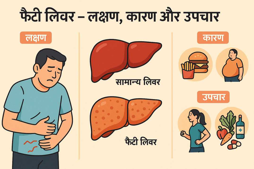 फैटी लिवर - लक्षण, कारण और उपचार | फैटी लिवर रोग की सम्पूर्ण जानकारी