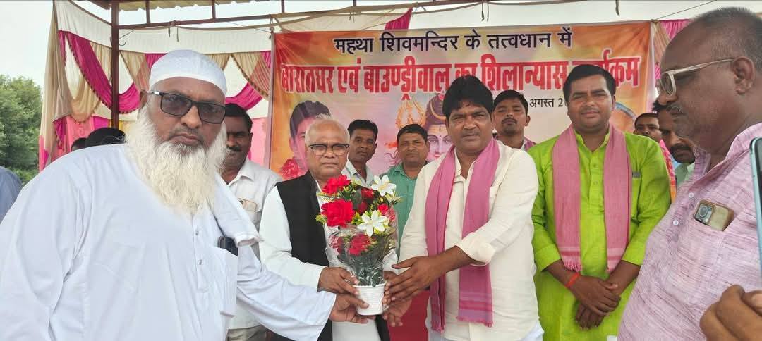 बस्ती:प्रधान प्रतिनिधि अनवर हुसैन का सराहनीय कार्य बना क्षेत्र में चर्चा का विषय