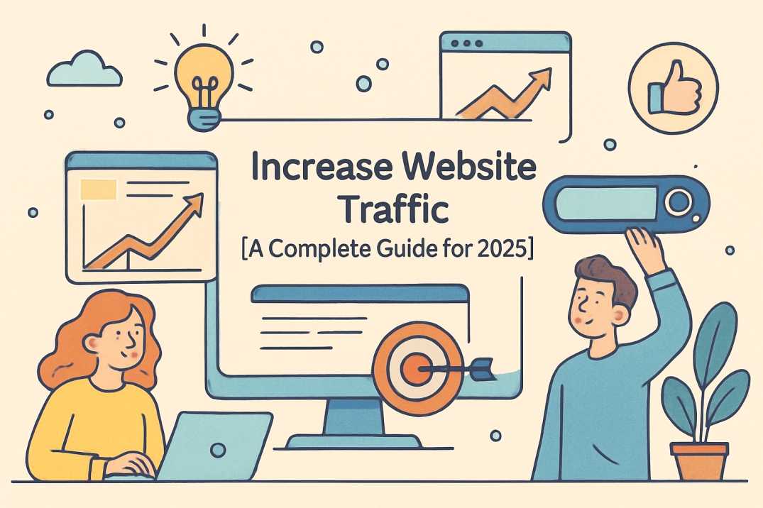 How to Increase Website Traffic [A Complete Guide for 2025]
