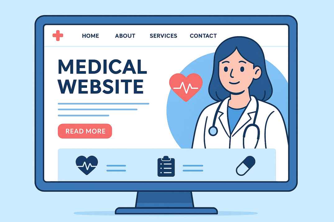 Medical Website Design & Healthcare Website Development (2025 Guide)