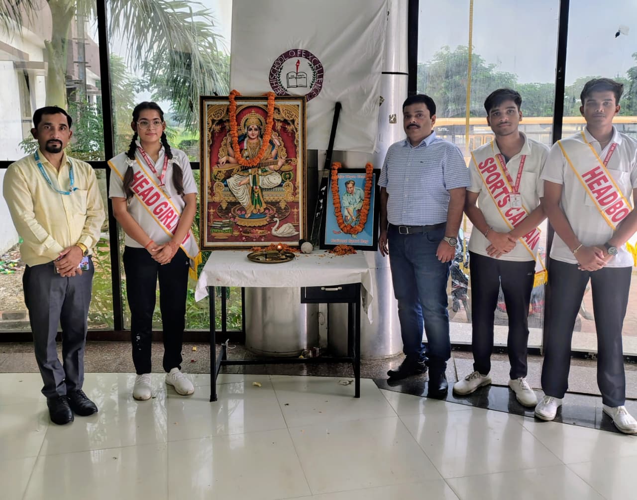 राष्ट्रीय खेल दिवस पर दिल्ली स्कूल ऑफ एक्सीलेंस, बस्ती में खेलकूद कार्यक्रमों का भव्य आयोजन