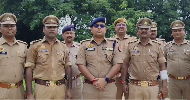 बस्ती में मानव तस्करी के दो इनामी अपराधी पुलिस मुठभेड़ में गिरफ्तार