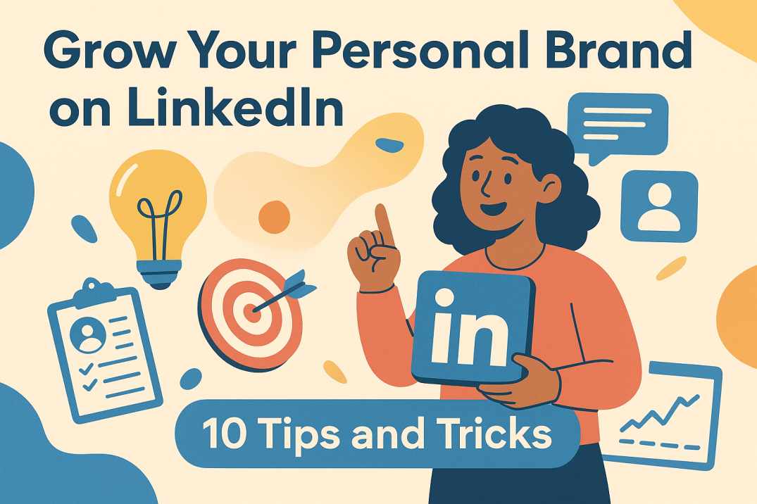 Grow Your Personal Brand on LinkedIn [10 Tips and Tricks]