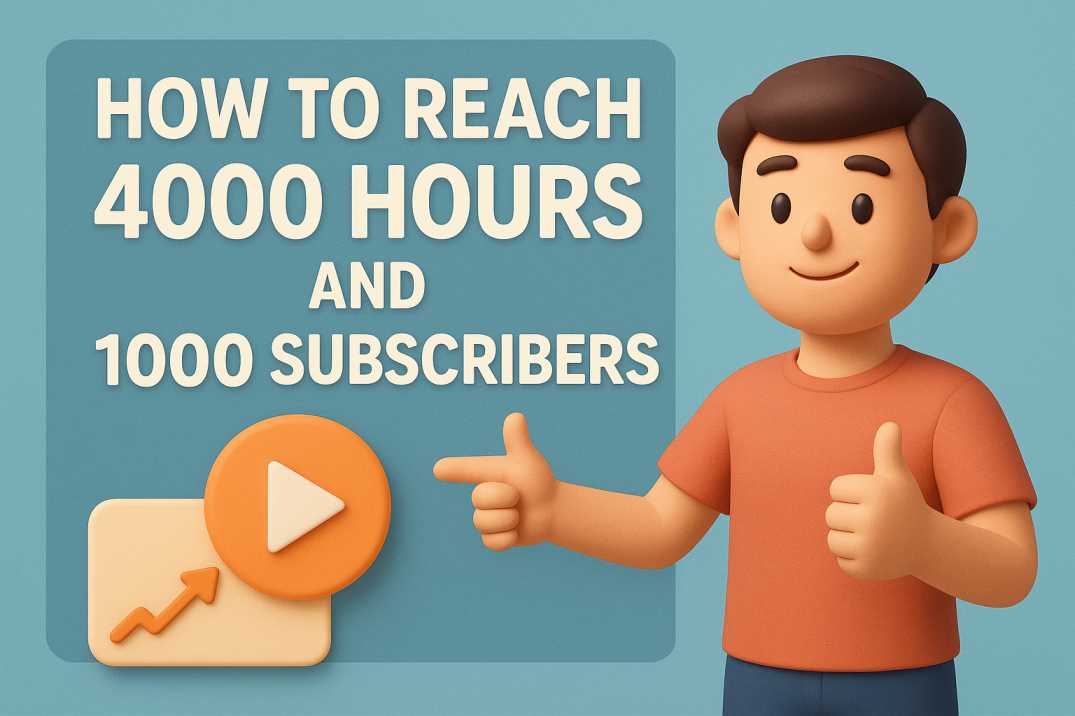 YouTube Watch Time: How to Reach 4000 Hours and 1000 Subscribers