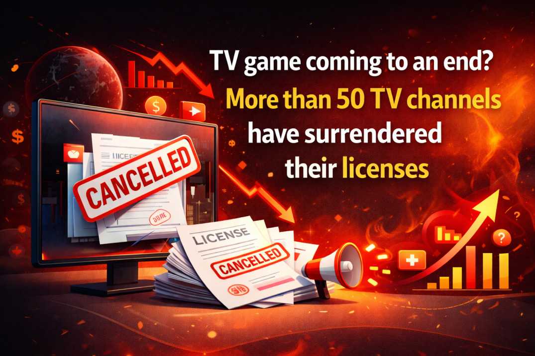 क्या टीवी का खेल खत्म होने वाला है? 50 से ज्यादा TV चैनलों ने छोड़ा लाइसेंस: रिपोर्ट