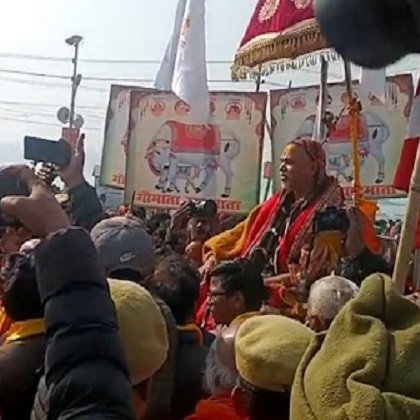 मौनी अमावस्या पर माघ मेला क्षेत्र में शंकराचार्य स्वामी अविमुक्तेश्वरानंद सरस्वती के साथ विवाद, संतों से मारपीट का आरोप