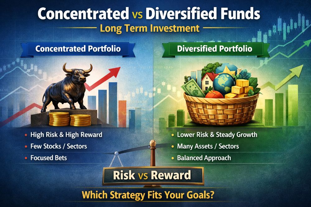 Concentrated vs Diversified Funds for Long-Term Investing