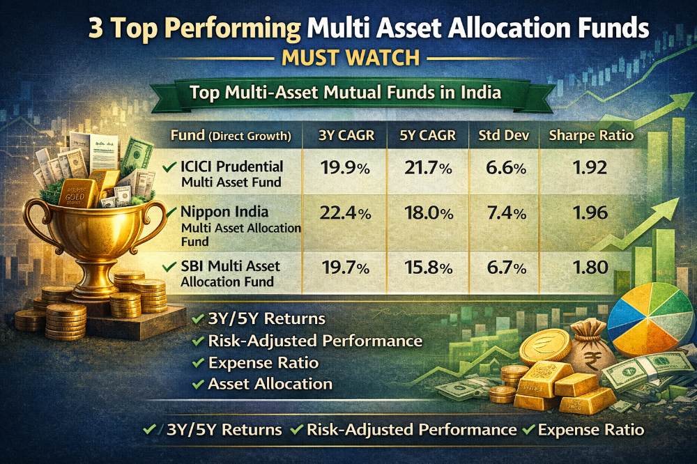 3 Top Performing Multi Asset Allocation Funds 2026 – Must Watch