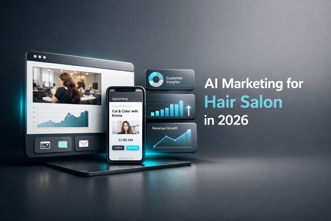 AI Marketing for salon  in 2026: Hair Salon Playbook for Bookings, Retention & Growth
