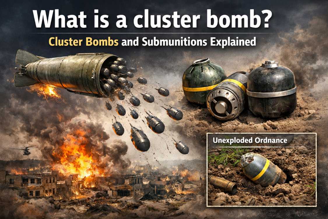 What is a cluster bomb? Cluster Bombs and Submunitions Explained