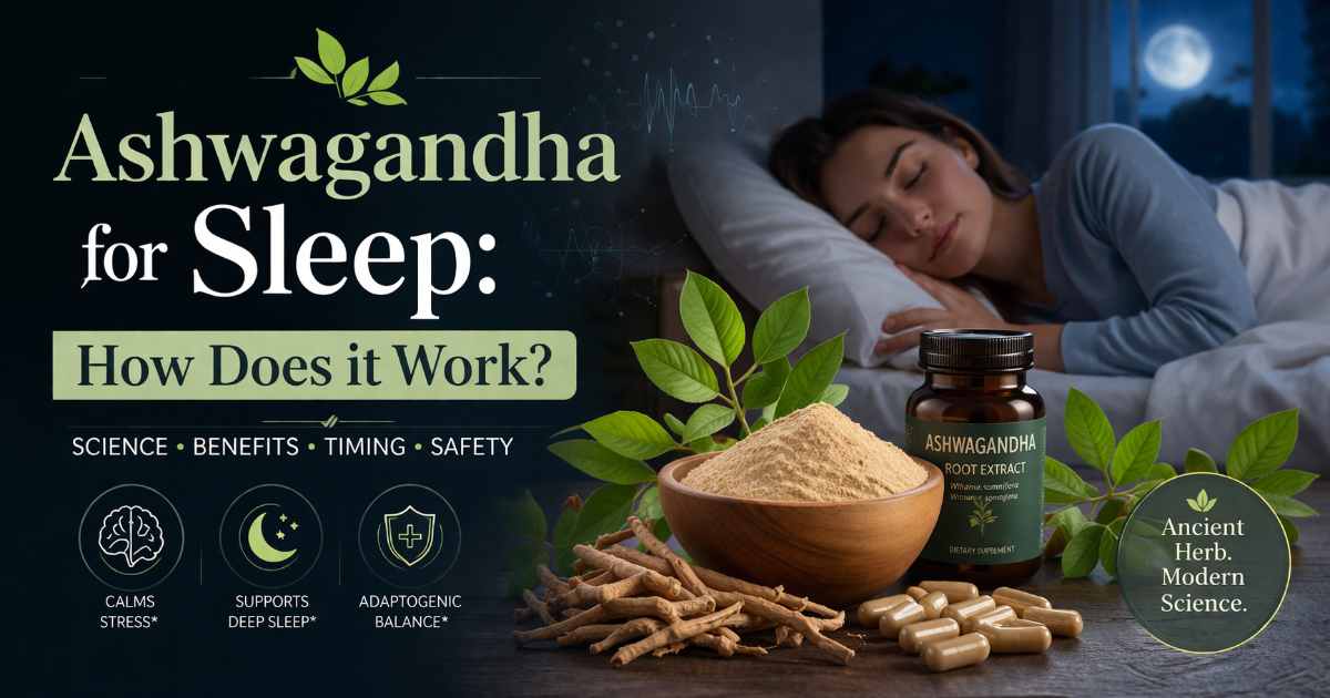 Ashwagandha for Sleep: How Does It Work?