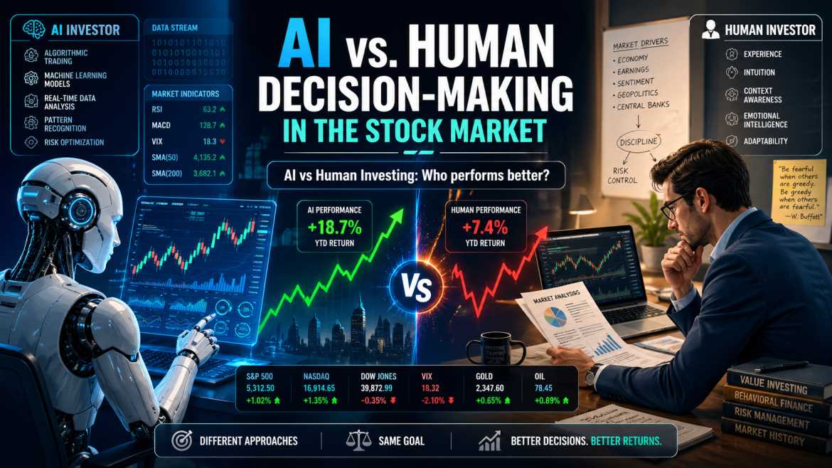 AI vs. Human Decision-Making in the Stock Market: Who Performs Better?
