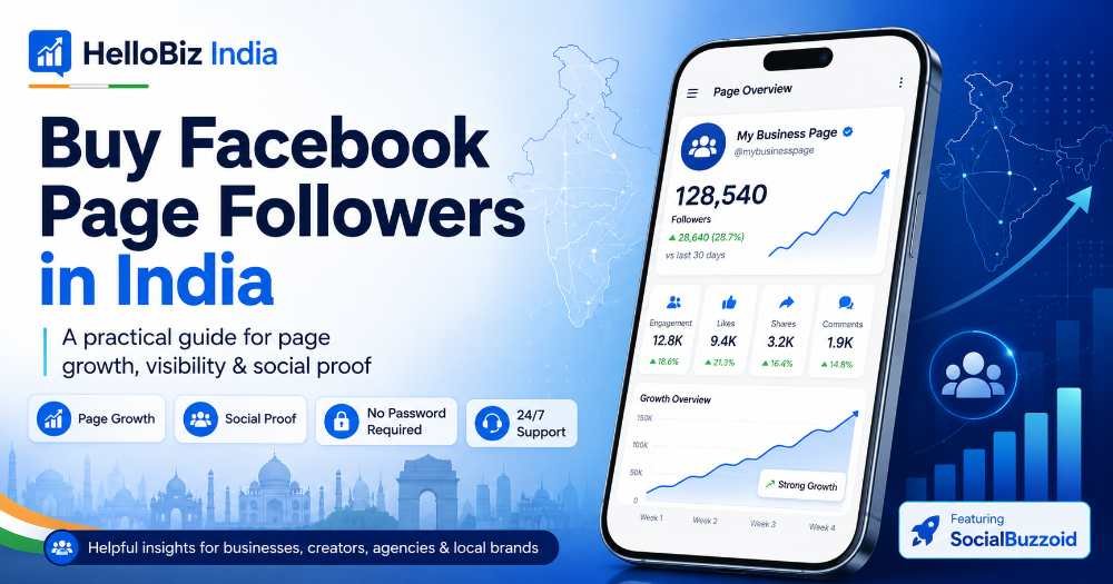Buy Facebook Page Followers in India for Page Growth