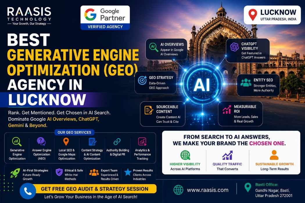 Best Generative Engine Optimization (GEO) Agency in Lucknow