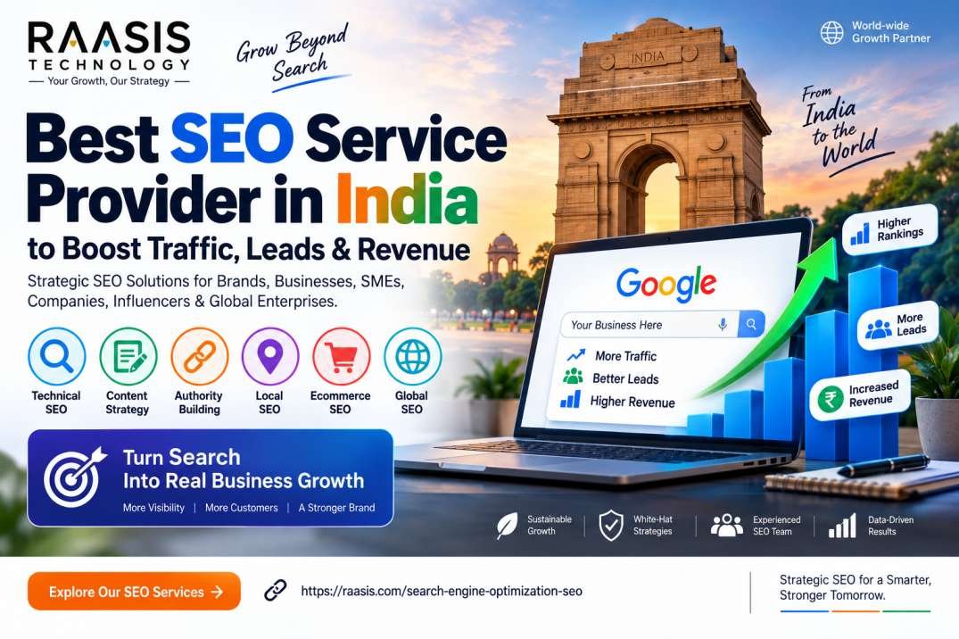 Best SEO Service Provider in India to Boost Traffic, Leads & Revenue