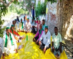 भाकियू के मण्डलीय बैठक में किसान समस्याओं पर चर्चाः संगठन के मजबूती पर जोर