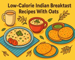 10 Low-Calorie Indian Breakfast Recipes With Oats