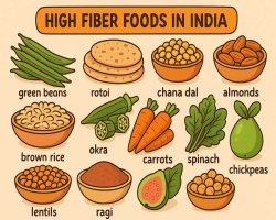 High Fiber Foods in India: Boost Your Health with Fiber-Rich Foods
