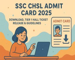 SSC CHSL Admit Card 2025 Download, Tier 1 Hall Ticket Release & Guidelines