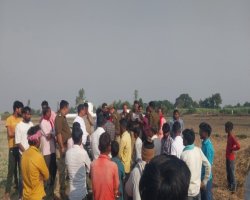 धान मड़ाई के दौरान थ्रेशर की चपेट में आने से युवक की दर्दनाक मौत, मौके पर मची अफरा-तफरी