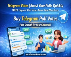 Telegram Votes | Boost Your Polls Quickly, 100% Organic Poll Votes From Real Members