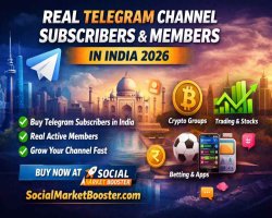 Real Telegram Channel Subscribers and Members in India in 2026