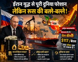 ईरान युद्ध से तेल बाजार में भूचाल, क्या रूस बन रहा है सबसे बड़ा फायदा उठाने वाला खिलाड़ी?