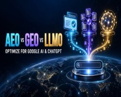 AEO vs GEO vs LLMO: Optimize for Google AI & ChatGPT